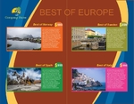 European Travel Half Fold Brochure