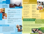 Community Church Half Fold Brochure