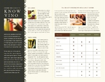 Vineyard & Winery Half Fold Brochure